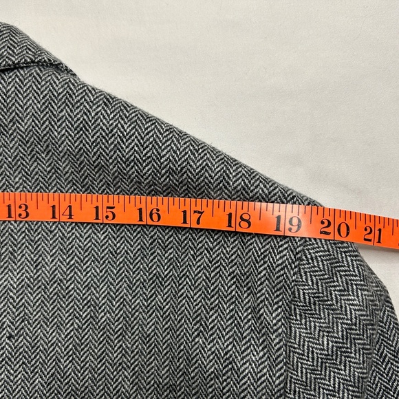 Vineyard Vines Mens 46R Merino Wool Gray Herring Blazer Sport Coat - Picture 13 of 14